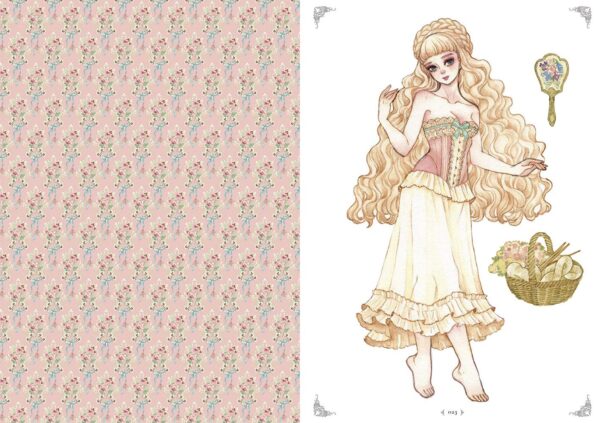 Dress-up Doll Illustration Princess Fantasy by Sakizo - Image 4
