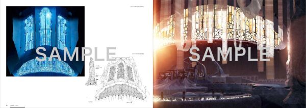 Sayonara no Asa ni Yakusoku no Hana wo Kazarou Artbook - Background setting - Image 3