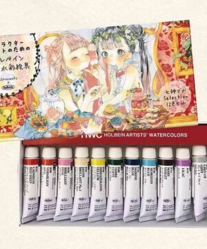 Holbein x Nanakami Mana Artist Watercolor Set 12