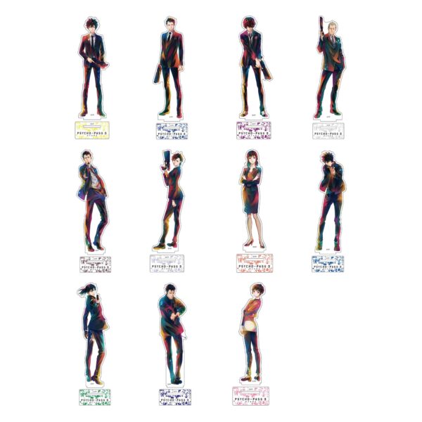 PSYCHO-PASS 3 PALE TONE Deka Acrylic Stand
