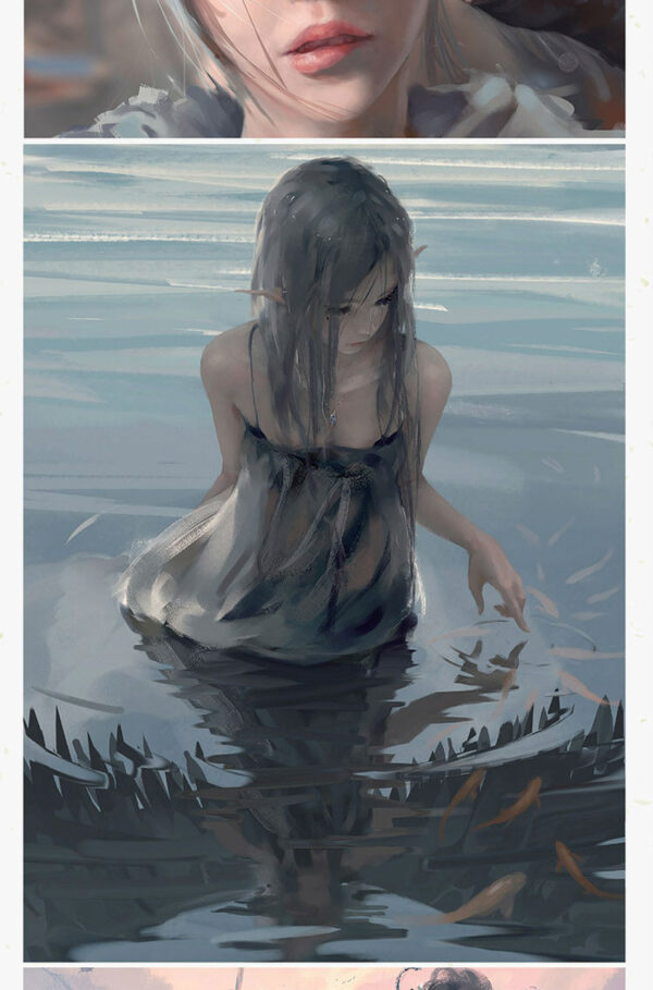 Ghostblade Artbook - WLOP Personal Illustration Collection - Image 3