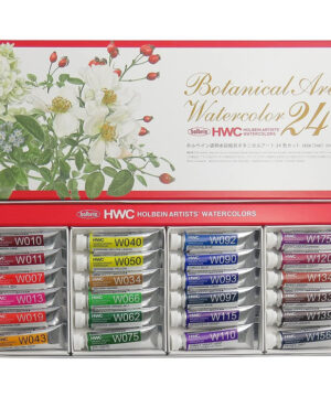 Holbein Artist Watercolor Botanical Art Set 24 color