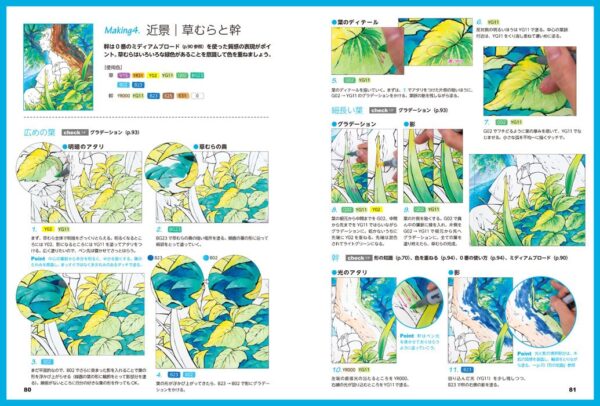 You Can Do It With 24 Colors! COPIC Background Illustration Book - Image 5