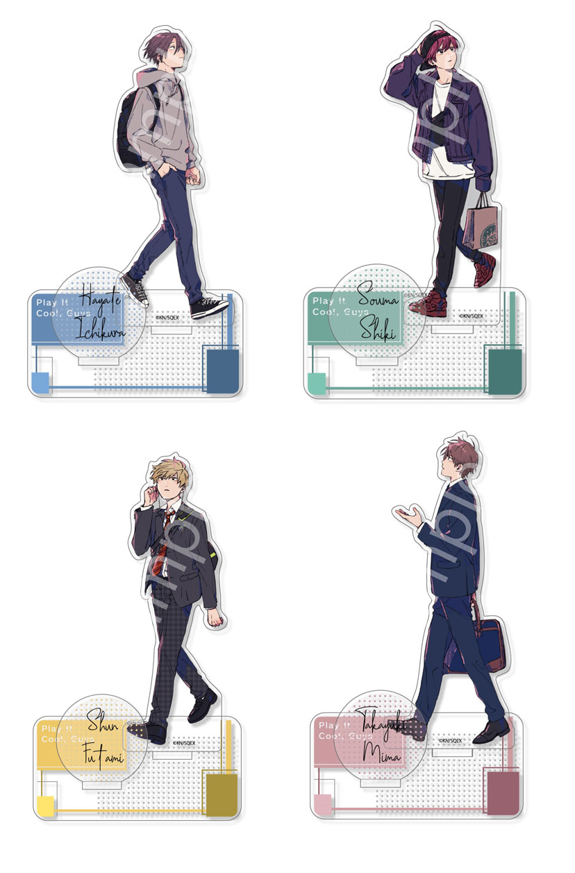 Play It Cool, Guys/Cool Doji Danshi Acrylic Stand - Monomania