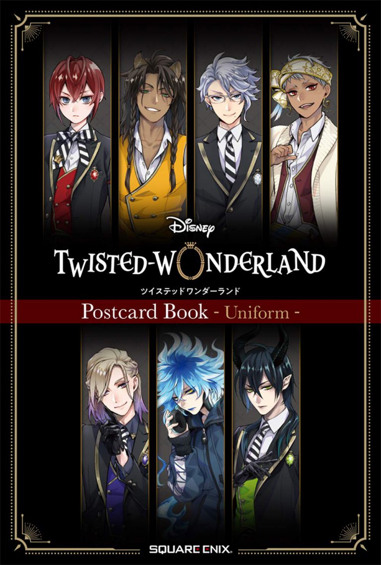 Disney Twisted Wonderland Postcard Book - Monomania