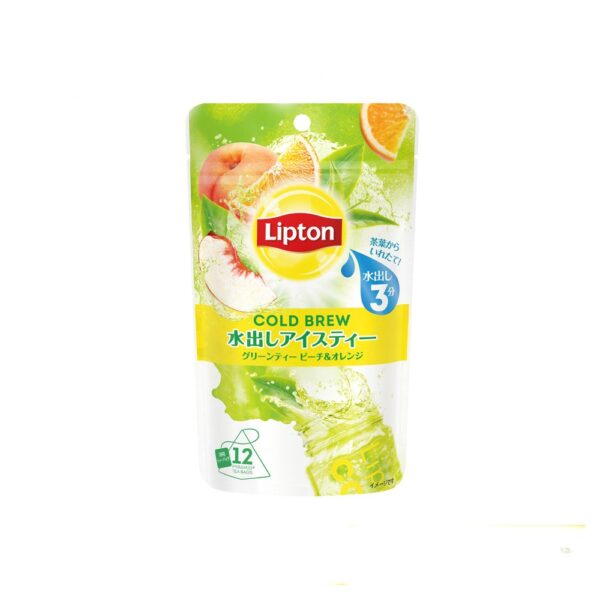 Lipton Tea - Cold Brew Green Tea Peach & Orange