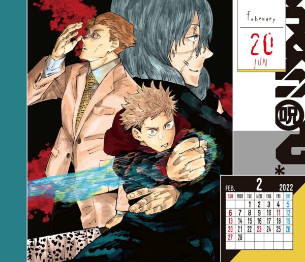 Jujutsu Kaisen Comic Canned Daily Calendar 2022 - Image 5