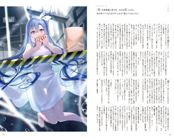 Miwano Rag Artbook - Mizu ni Oborete Yume o Miru - Image 2
