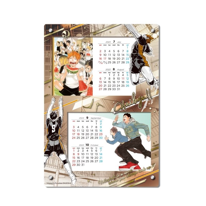 [Limited] Haikyuu!! Acrylic Stand Calendar Comic 2023 - Monomania