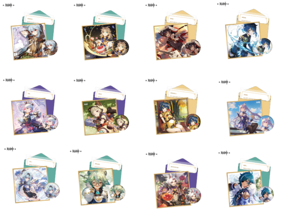 Genshin Impact Destiny Day Series Set Gift Box