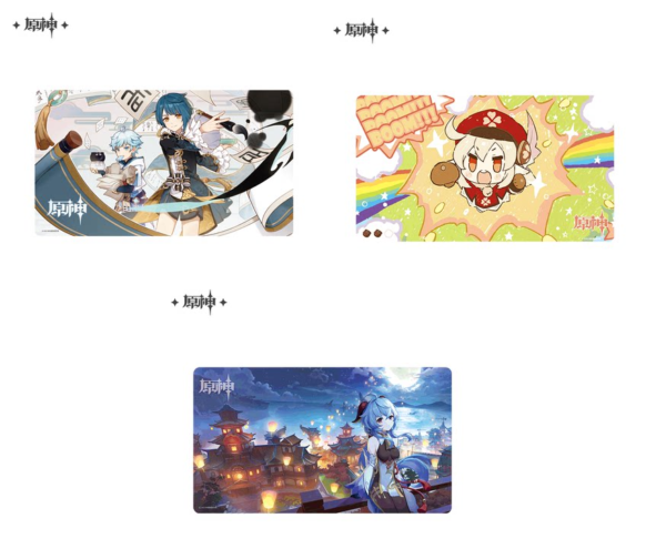 Genshin Impact Mousepad Collection - Image 2