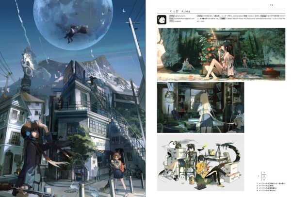 Artbook New Masterpieces of 100 Eshi (Illustrator) Vol.4 - Image 3