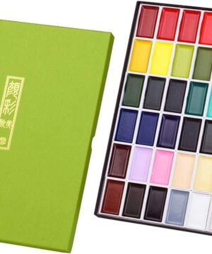 Kuretake Gansai Tambi Watercolor Palette - 48 Color Set