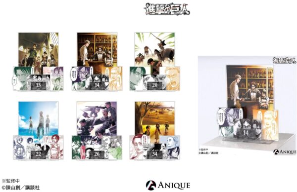 [Limited] Attack on Titan Memory Collection Goods - Image 2