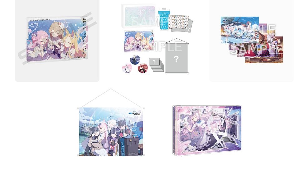Limited] Blue Archive 2nd Anniversary Goods - Monomania