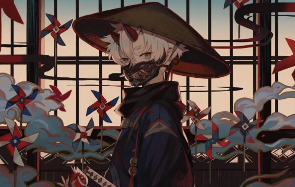 Hihara Yoh Artbook - Scarlet Reminiscence - Image 3