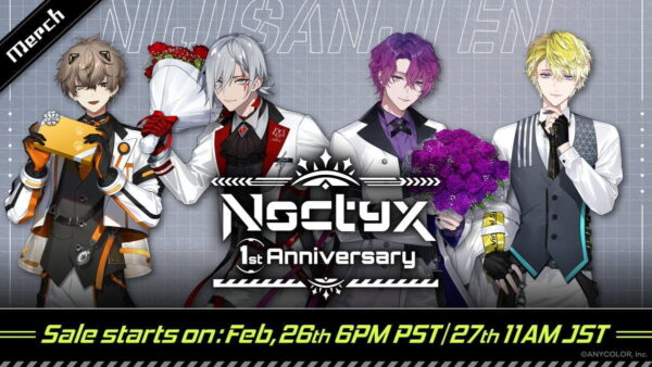 [Limited] Nijisanji Noctyx 1st Anniversary Goods