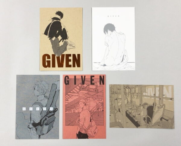 [LIMITED] Given Special Card Set 5pcs (Monochrome)