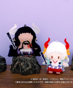 One Piece Finger Mascot Plush Kaido & Yamato PUPPELA Set
