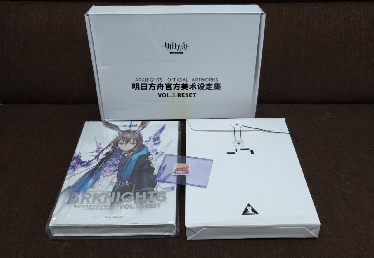 [Ready Stock] Artbook Arknights Official Artworks Vol. 1 RESET version ...