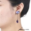 [LIMITED] Pokemon SHINKA NO ISHI Chandelure Earrings