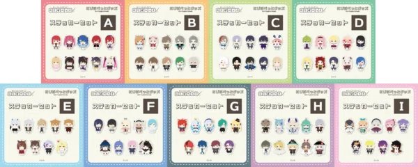 [Limited] Nijisanji Nijipuppet Art Sticker Set