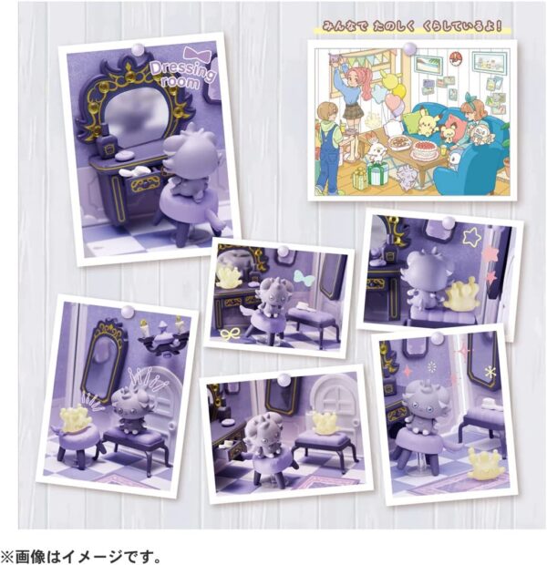 Pokemon Pocket Peace House Dressing Room Espurr & Milcery - Image 2