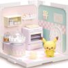 Pokemon Pocket Peace House Kitchen Milcery & Pikachu