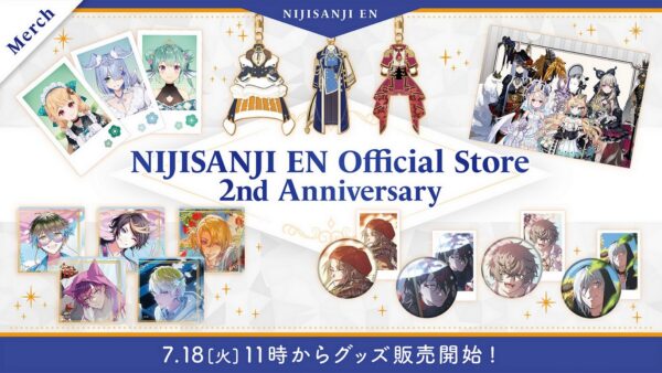 [Limited] NIJISANJI EN Official Store 2nd Anniversary Goods