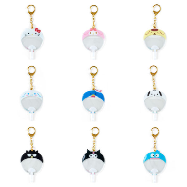 [Limited] Sanrio Badge Case Keyholder Enjoy Idol Ver.