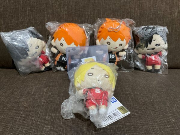 [Ready Stock] Haikyuu!! Nitotan Plush with Ballchain - Image 2