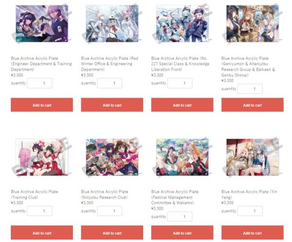 [Limited] Blue Archive 3RD Anniversary Goods - Image 14