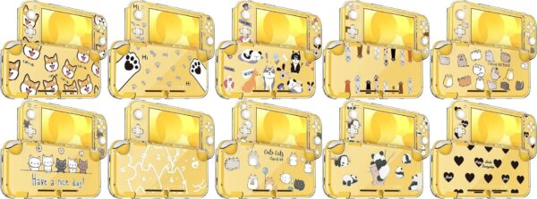 DLSeego Switch Lite Hard Case Cover Cat & Dog Ver.