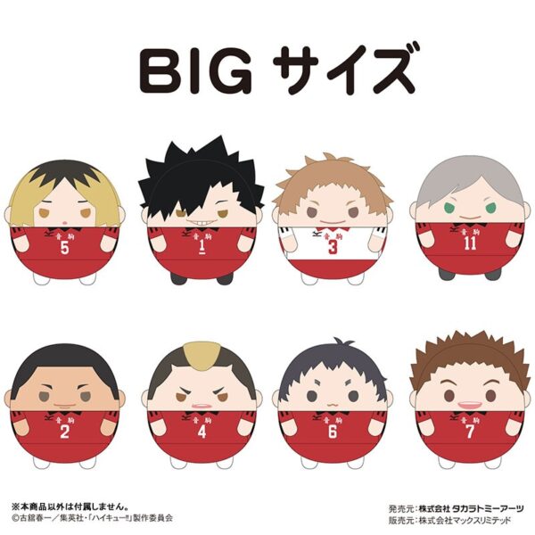 Haikyuu!! BIG Fuwakororin Vol.8