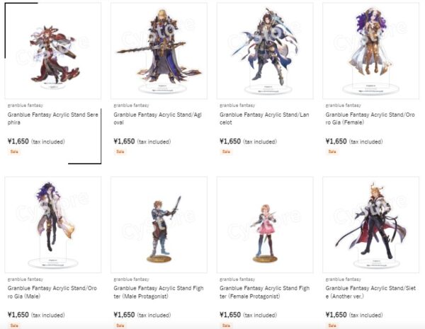 [Limited] Granblue Fantasy - Acrylic Stand