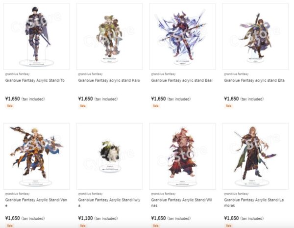 [Limited] Granblue Fantasy - Acrylic Stand - Image 2