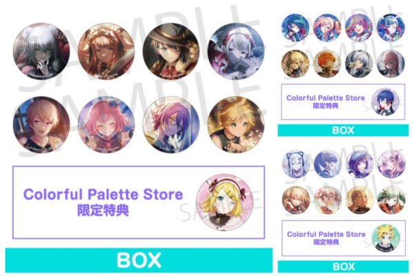 [Limited] Project Sekai Colorful Stage! feat. Hatsune Miku Glitter Badge Event Illustration Collection vol.26