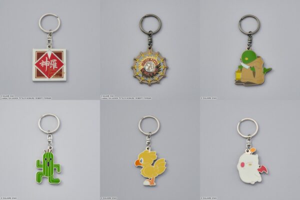 Final Fantasy Series Metal Keychains