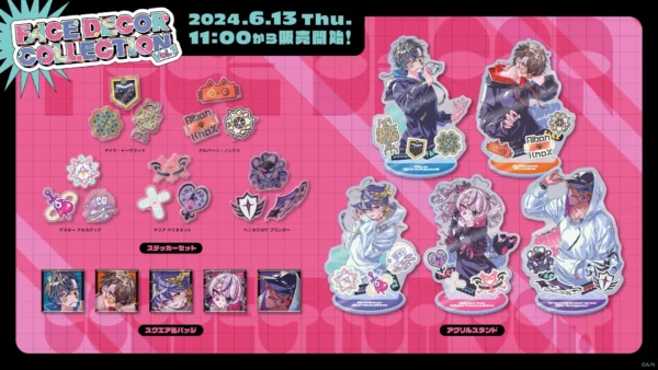 [Limited] Nijisanji EN FACE DECOR COLLECTION Vol.1 Goods - Image 2