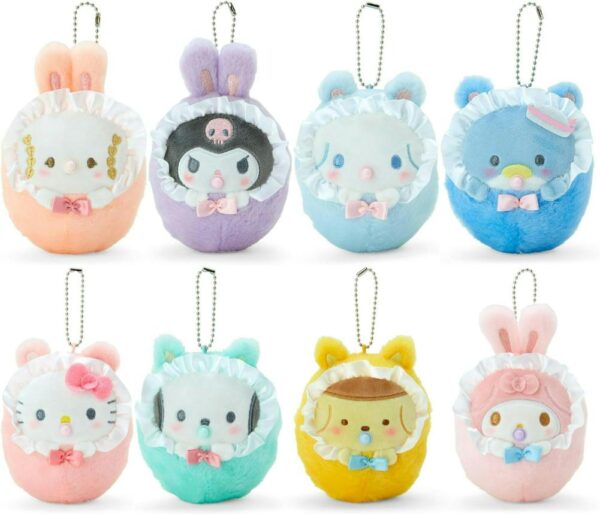 [LIMITED] Sanrio Okurumi Baby Mascot Keyholder