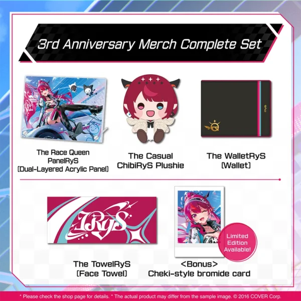 [Limited] Hololive EN IRyS 3rd Anniversary Celebration Goods - Image 2
