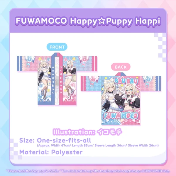 [Limited] Hololive EN FUWAMOCO 1st Anniversary Celebration Goods - Image 3