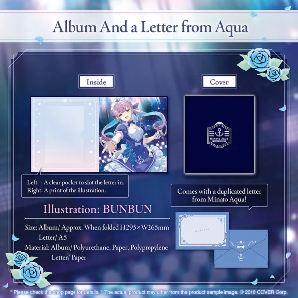 [Limited] Hololive Minato Aqua 6th Anniversary Celebration Goods - Image 3