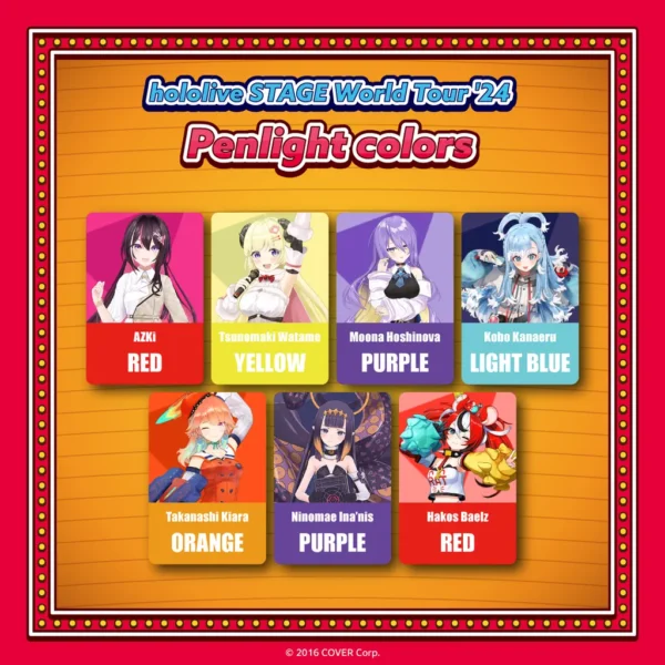 [Limited] Hololive STAGE World Tour ’24 "Soar!" Concert Merchandise - Image 5