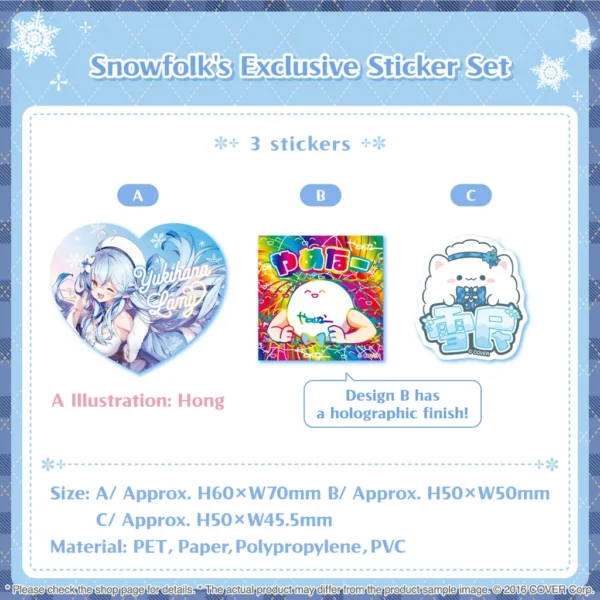 [Limited] Hololive Yukihana Lamy 4th Anniversary Celebration Goods - Image 4