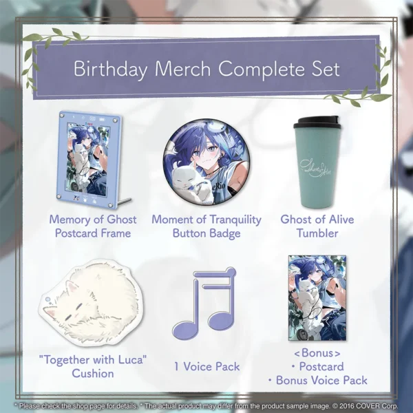 [Limited] Holostars Minase Rio Birthday Celebration 2024 Goods - Image 2