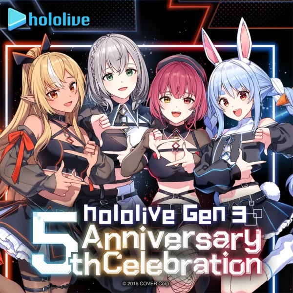 [Limited] Hololive Gen 3 5th Anniversary Celebration Goods