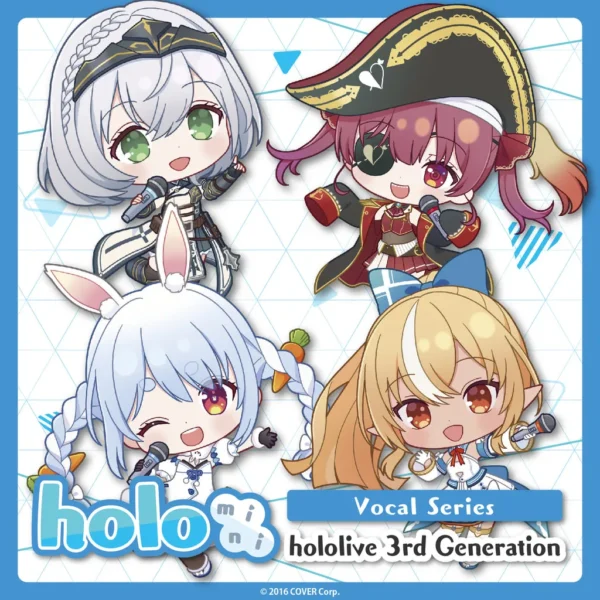 [Limited] Hololive Holomini Vocal Series hololive 3rd Generation Goods