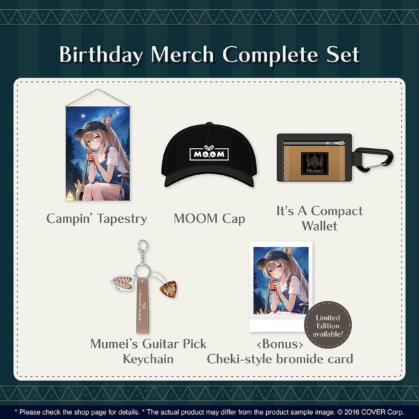 [Limited] Hololive Nanashi Mumei Birthday Celebration 2024 Goods - Image 2