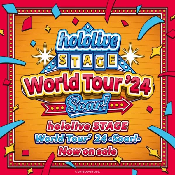 [Limited] Hololive STAGE World Tour ’24 "Soar!" Concert Merchandise